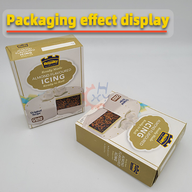 Almond Flavoured Icing Sugar Cartoning Machine