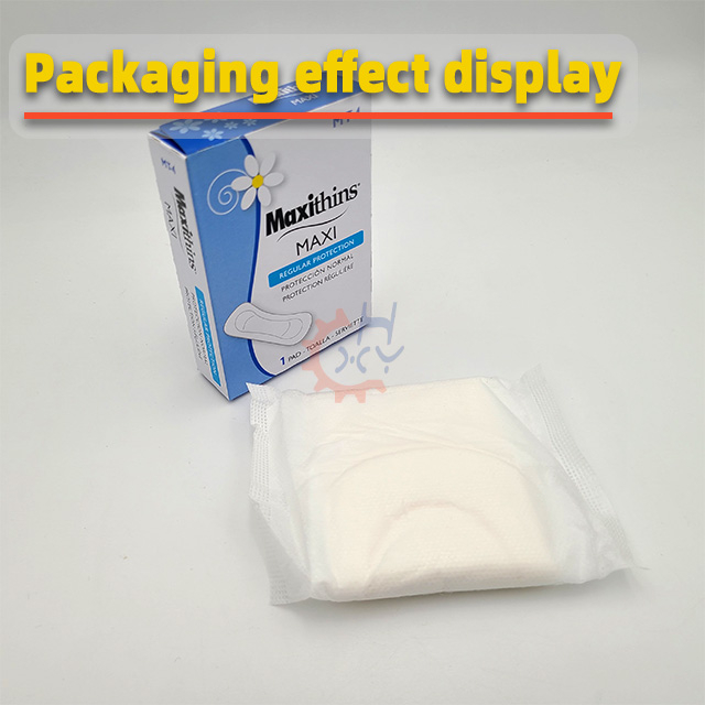 Maxithins Sanitary Napkins Cartoning Machine