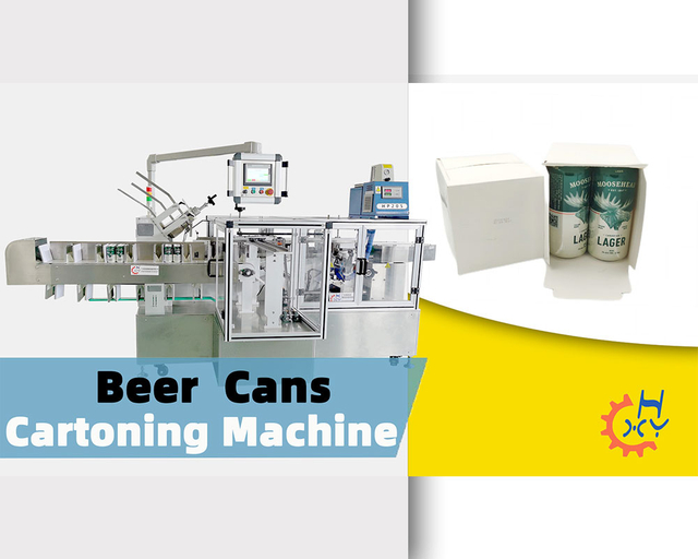 Beer Cans Boxs Cartoning Machine
