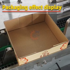 Tray Former for Candle Packaging cardboard tray box