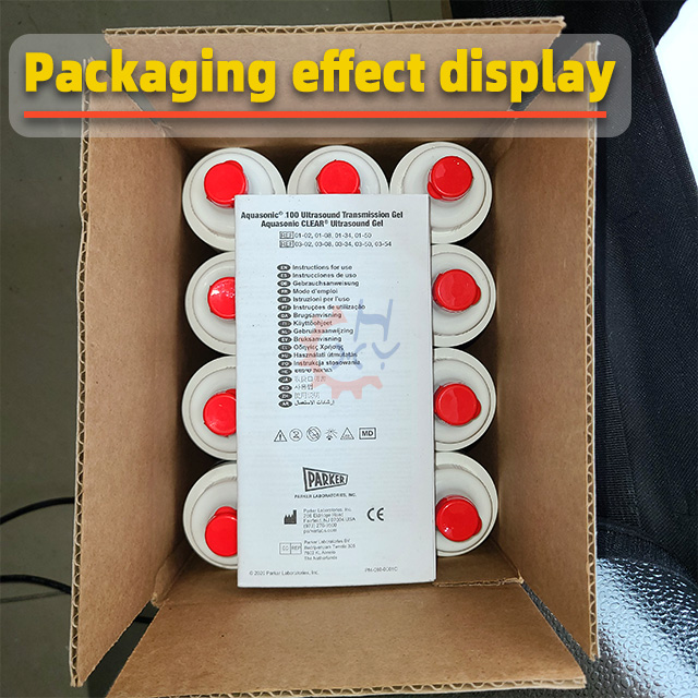 Drop-Down Case Packer Packaging Line for Bottles