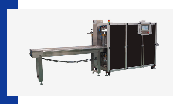 Three-channel-bagging-machine