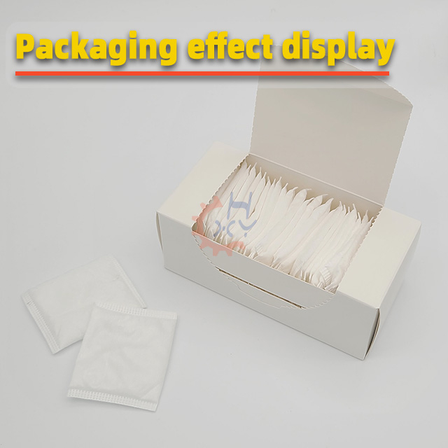 Cosmetic cotton Semi-automatic cartoning machine