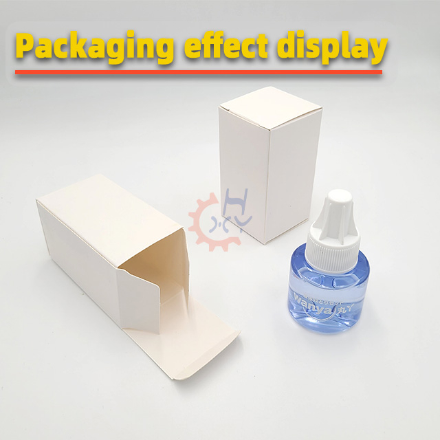 Automatic cartoning machine for good night mosquito liquid/mosquito liquid packing machine/cartoner for mosquito fogger liquid