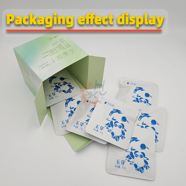 Tea Bag Cartoning Machine For Snap Lock Bottom Box