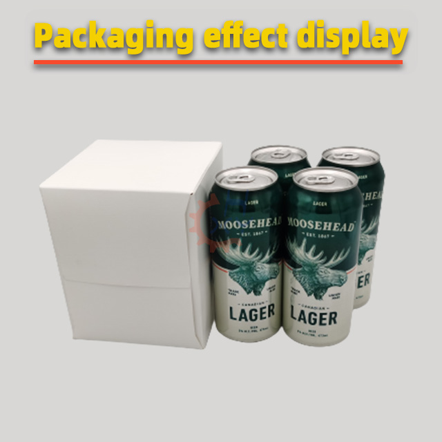 Beer Cans Boxs Cartoning Machine