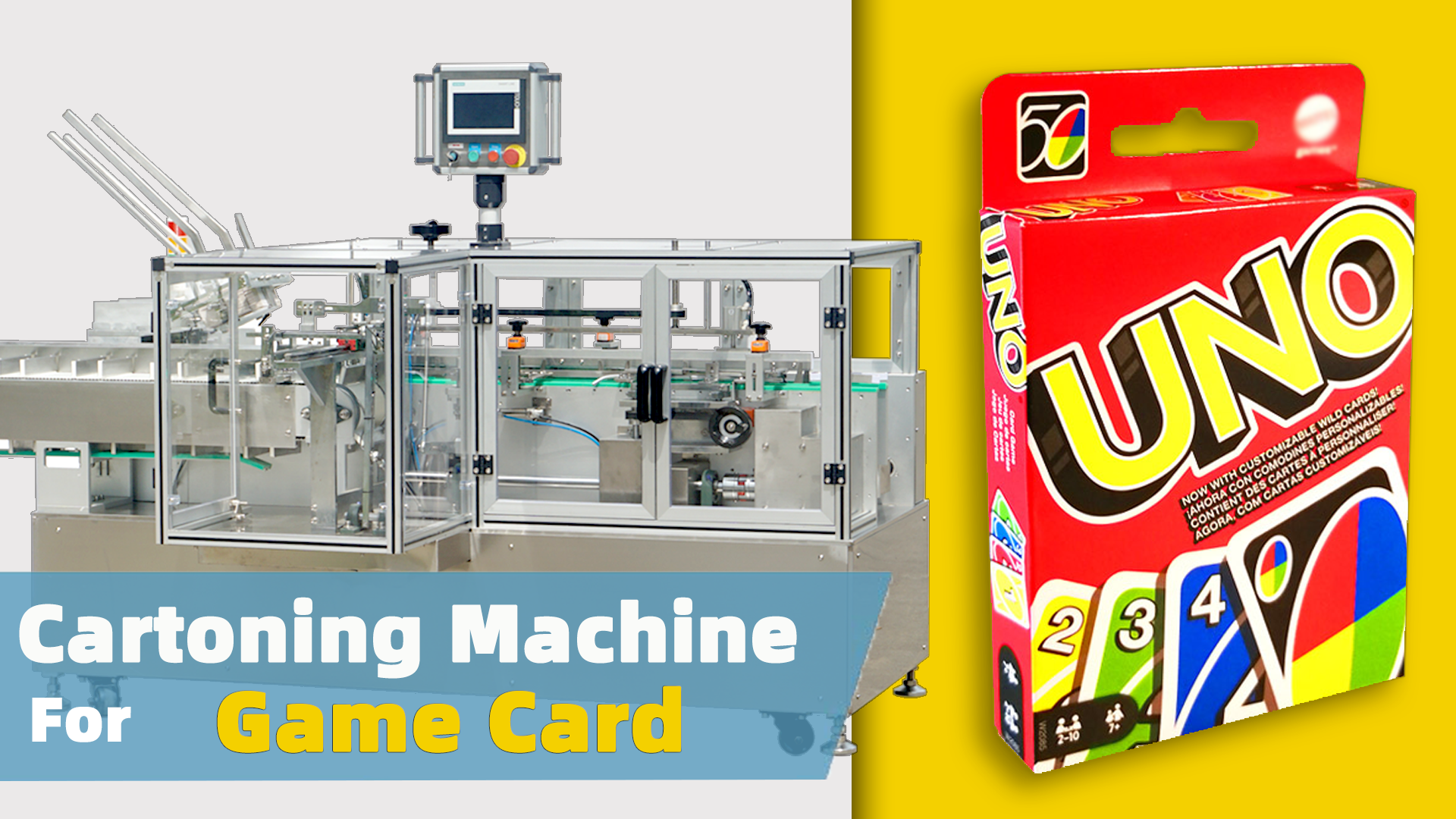 Automatic Cartoning Machine for Game Card/Top Card Games/Chess and Card Games/Best Card Games