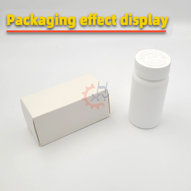 How to pack bottle into a box automatically，Hot melt medicine bottle sorting and cartoning machine