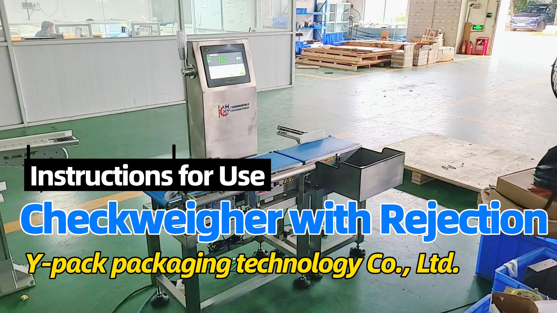 Quick Start Instructions for Checkweigher with Rejection