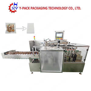 Automatic Bagged Chocolate Snacks Tuck-End Box Packing Machine