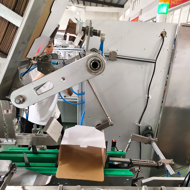 Fully Automatic Egg Beater Tuck Top & Snap-Lock Bottom Cartoning Machine