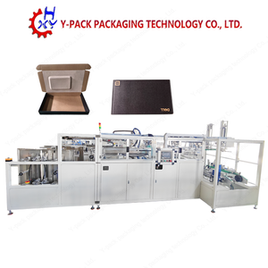 Fully Automatic Laptop Monitor Box Folding Machine with Gluing Machine