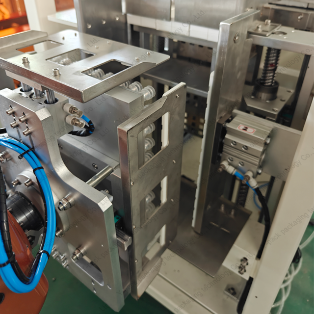 Fully Automatic Toothpaste Case Packing Line with Dual Robotic Arms