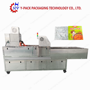 Semi-Automatic Glue Spray Carton Sealing Machine Low Cost Box Gluer Sealer 