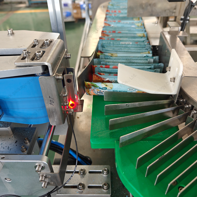 Fully Automatic Fruit Cereal Bar Cartoning Line Multi-Channel
