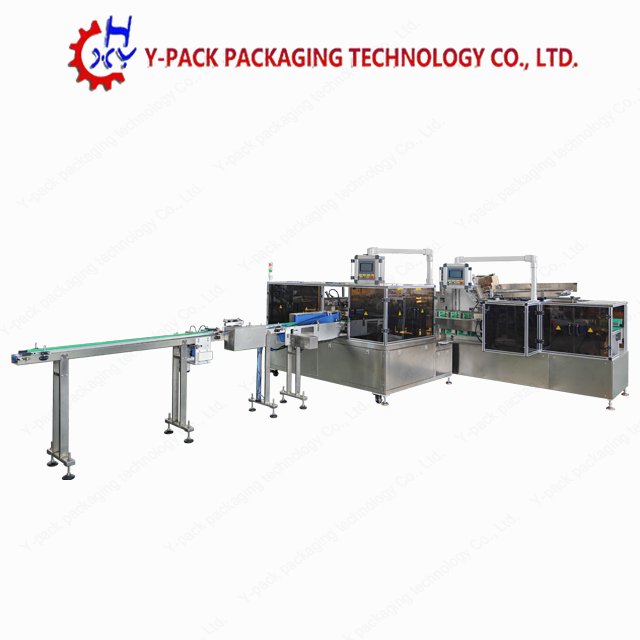 Fully Automatic Fruit Cereal Bar Cartoning Line Multi-Channel